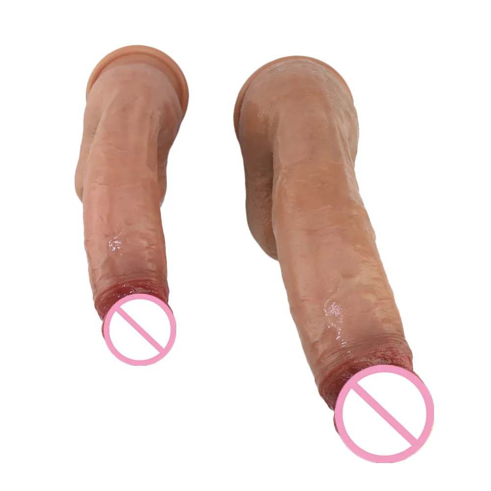 Realistico vibratore in silicone Giocattoli anali sexy le donne con ventosa Stimolatore del punto G Masturbazione femminile Pene Dick Prodotti sexy