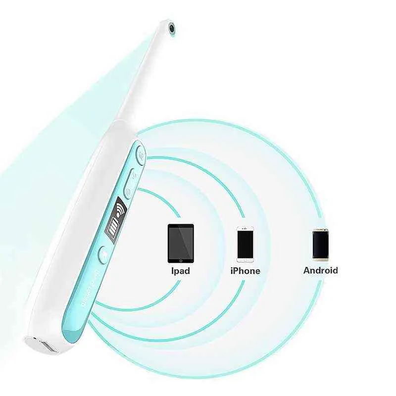WiFi WiFi HD USB الكاميرا الفموية طب الأسنان داخل المنظار الداخلي جهاز الأسنان LED ضوء في الوقت الحقيقي فحص الفيديو تبييض الأسنان 220615