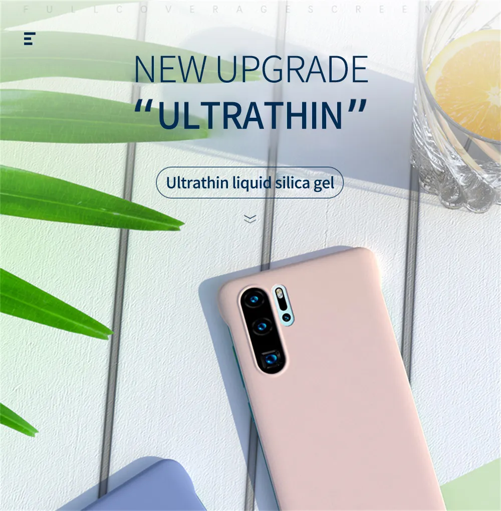 Ultradünne PC-harte rahmenlose Handyhüllen für Huawei P30 Lite P40 P20 Pro Mate 20 30 40 Slim Matte Cover Honor 20