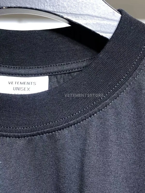 Moda é minha profissão Vetements Tee Men Women Haute Haute Couture Vetements