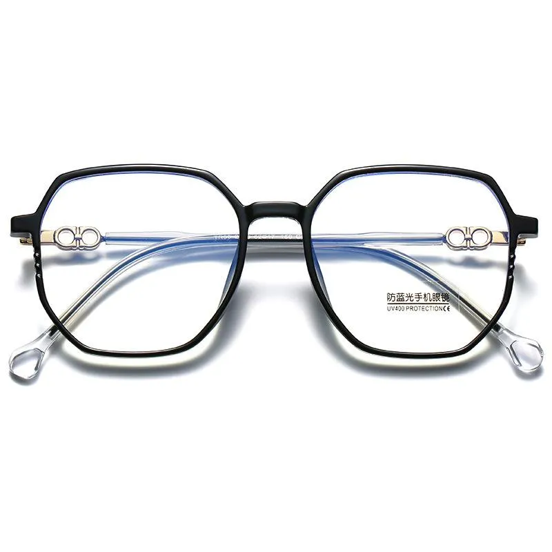 Солнцезащитные очки модные квадратные рамки бокалы для чтения мужчины Женщины негабаритные высокоразмерные очки Presbyopia Diopter264e