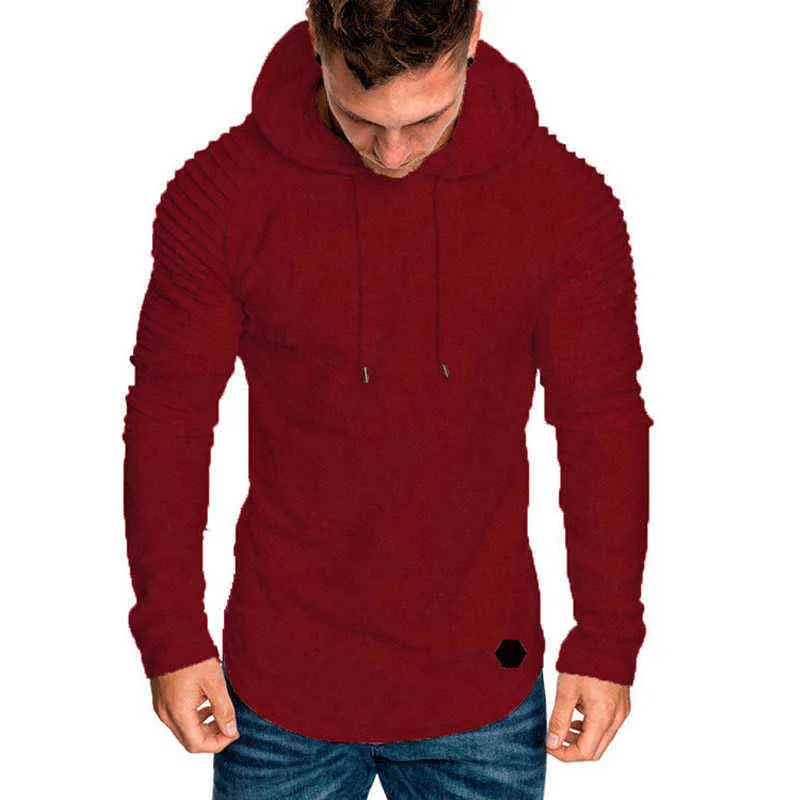 New Hoodies Men Men Solid Slim Fit Pullovers moletom moletons moleto