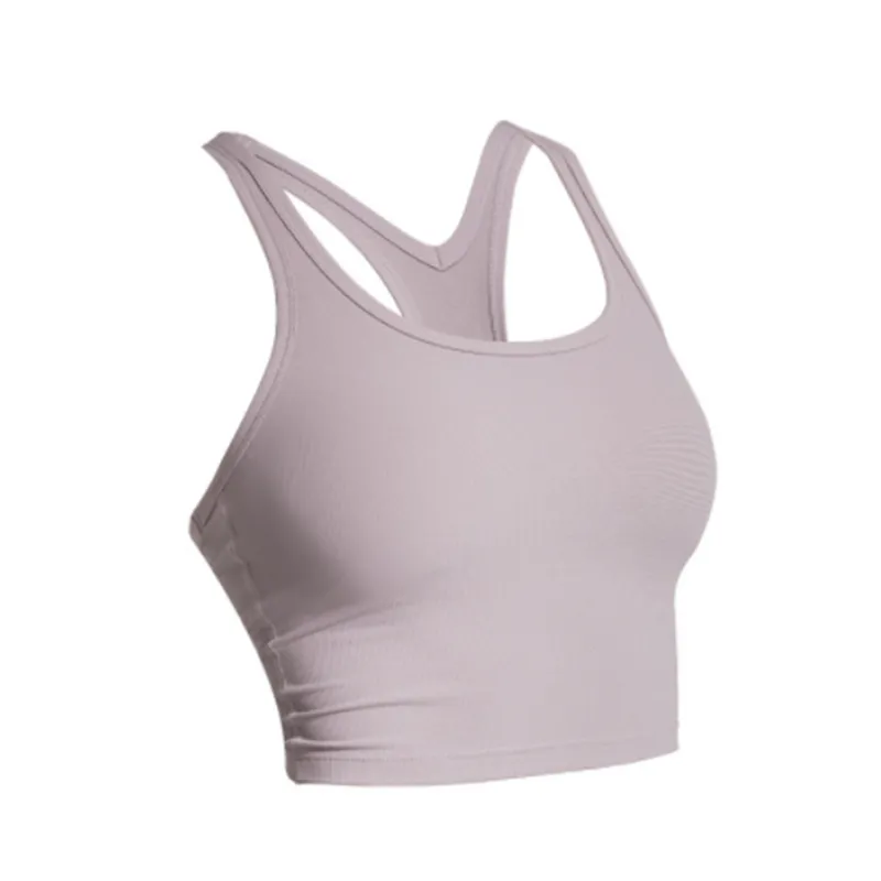 LU-07 LU new foreign trade women's fitness yoga sports vest elastic quick-drying self-cultivation gather running bra good top nice