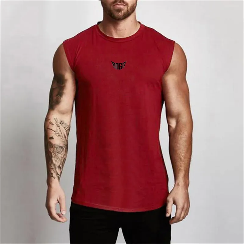 Compresión de verano Camiseta de tanques Gym Men Coderbuildización Fitness Fitness T MANEVELESS TODINACIÓN DE LA Ropa de entrenamiento para hombres Sportswear Muscle Chals 220614