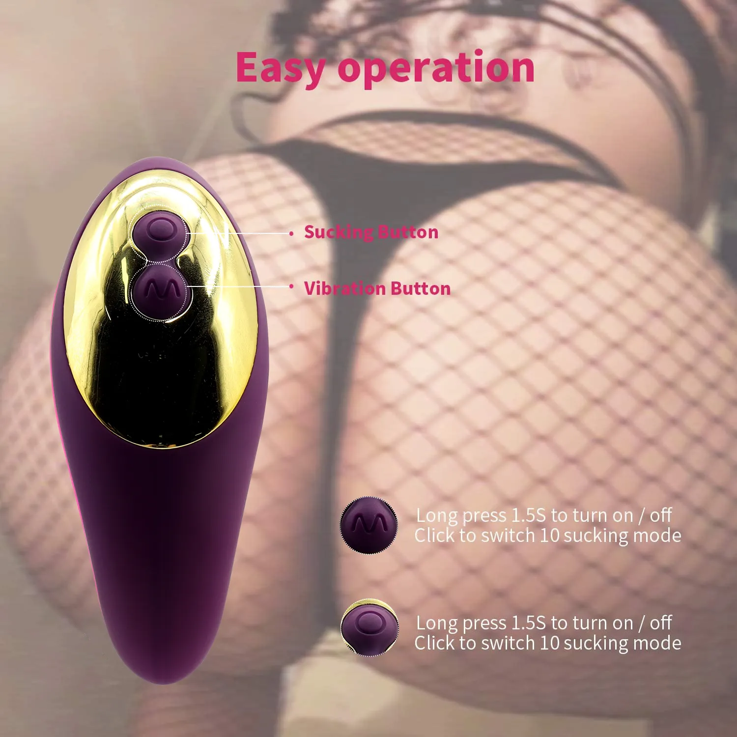 Safe 10 Speeds Vagina Clit Sucker Vibrator Oral sexy Suction Clitoris Stimulation Female Masturbation Erotic Toys for Women