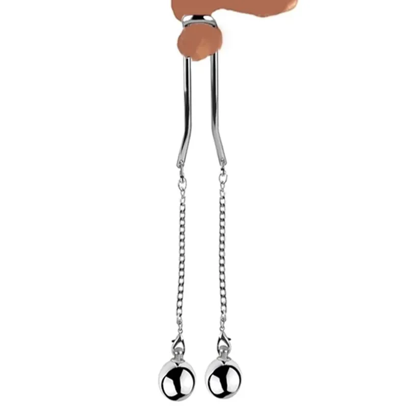 Bdsm Dick Scrotum Stretcher Penis Rings Clamp sexy Toys For Men /Gay Masturbator Heavy Cockring Cock Tranining Exotic Accessories