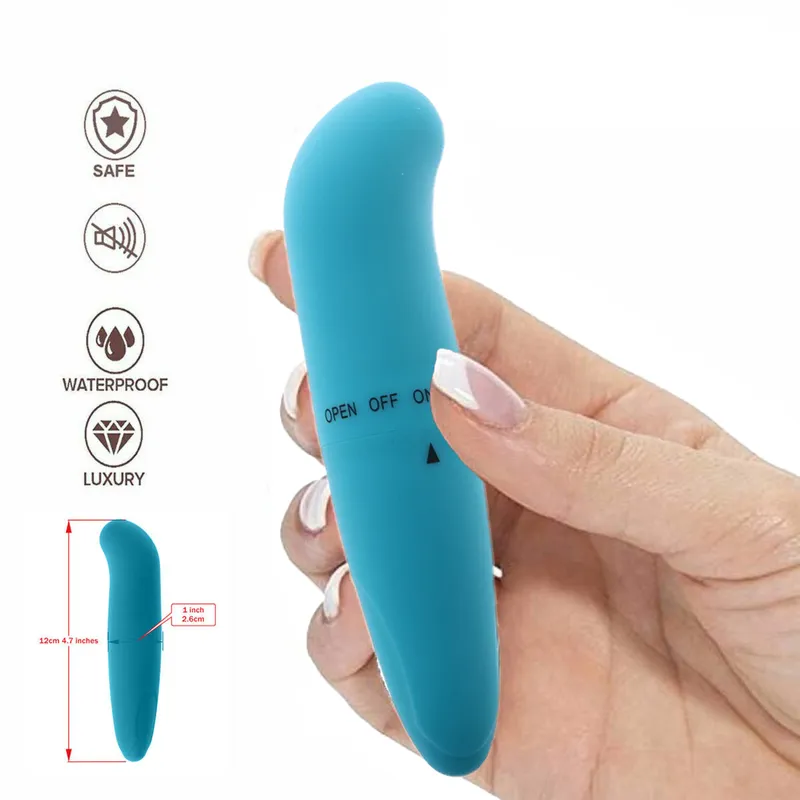 Güçlü Mini Gspot Vibratör Masajı Küçük Mermi Meme Klitoris Stimülatörü Titreşimli Yumurta Seks Oyuncakları Kadın Mermi Vibratörü 220817