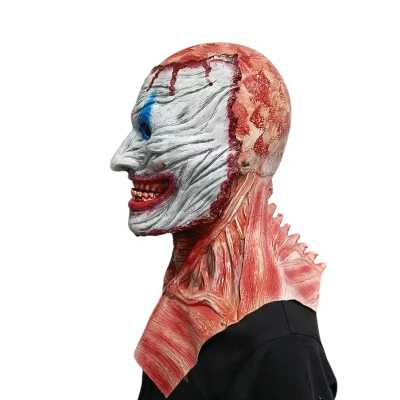 Feestmaskers Halloween Joker Jack Clown Eng Masker Volwassen Ghoulish Double Face Ski 2208236375672