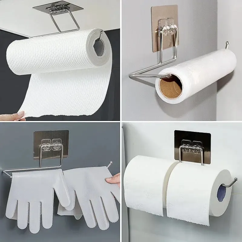 Zelfverzekerd keuken toilet roll papieren houder stand opslagrek badkamer accessoires 220611