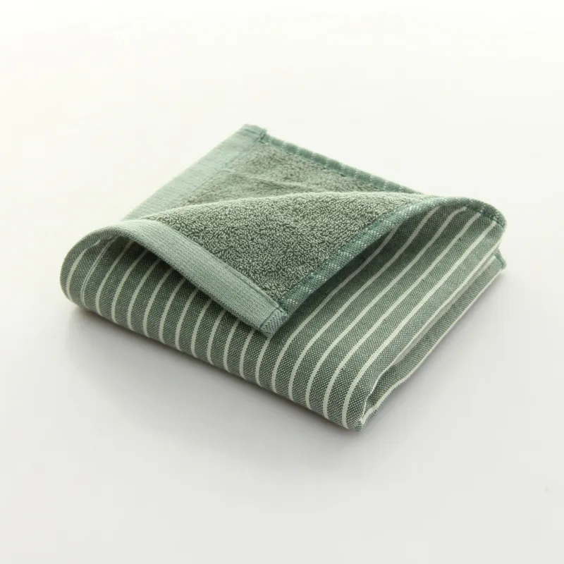 asciugamano da bagno a quadri giapponese e coreano, asciugamano, garza anteriore, retro, morbido e assorbimento del sudore