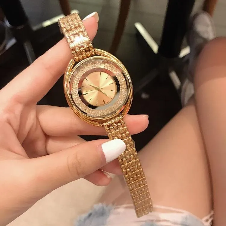 2022 패션 로즈 골드 럭셔리 남성 시계 시계 3 바늘 시리즈 쿼츠 시계 여성 디자이너 손목 시계 최고 브랜드 스틸 벨트 소녀 액세서리
