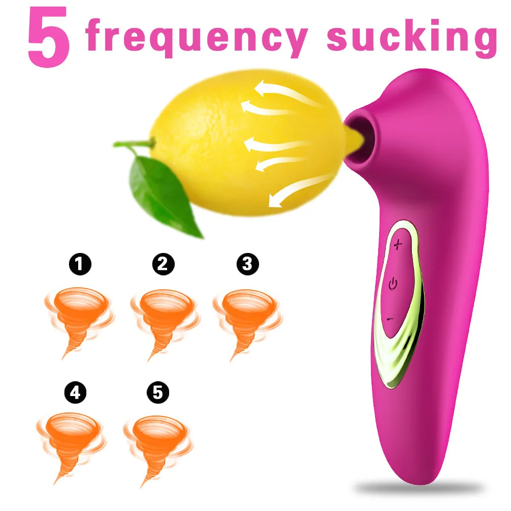 Vibromasseur suceur clitoridien pour femmes stimulateur de mamelon jouets sexy G Spot clito vibrateurs étanche 5 modèles d'aspiration masturbateur