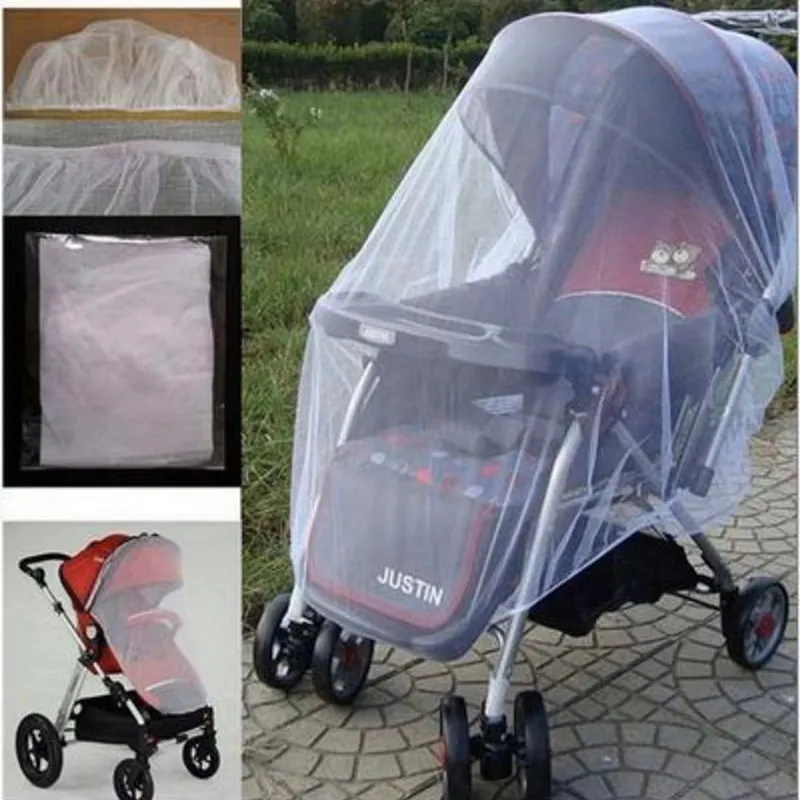 Lot Summer Safe Baby Kids Stroller Mosquito Net Pram Protector Carriage 220531