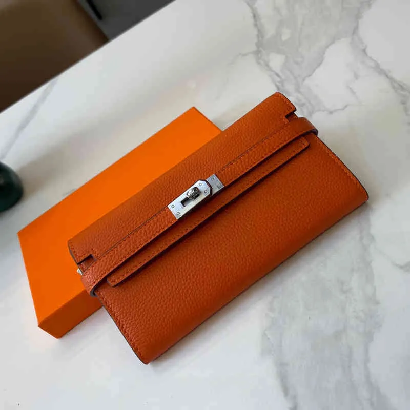 Leather Zipper Women Designer Wallets Lady Fashion Casual Coin Purses Female Popular Phone Clutchs 220525