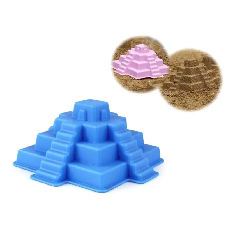 Kids Summer Beach Toys Enjoy Sunshine Sand Castle Play Set Baby Sand Toys Seaside Kids Play Water Games Indoor Bath Toys 220527