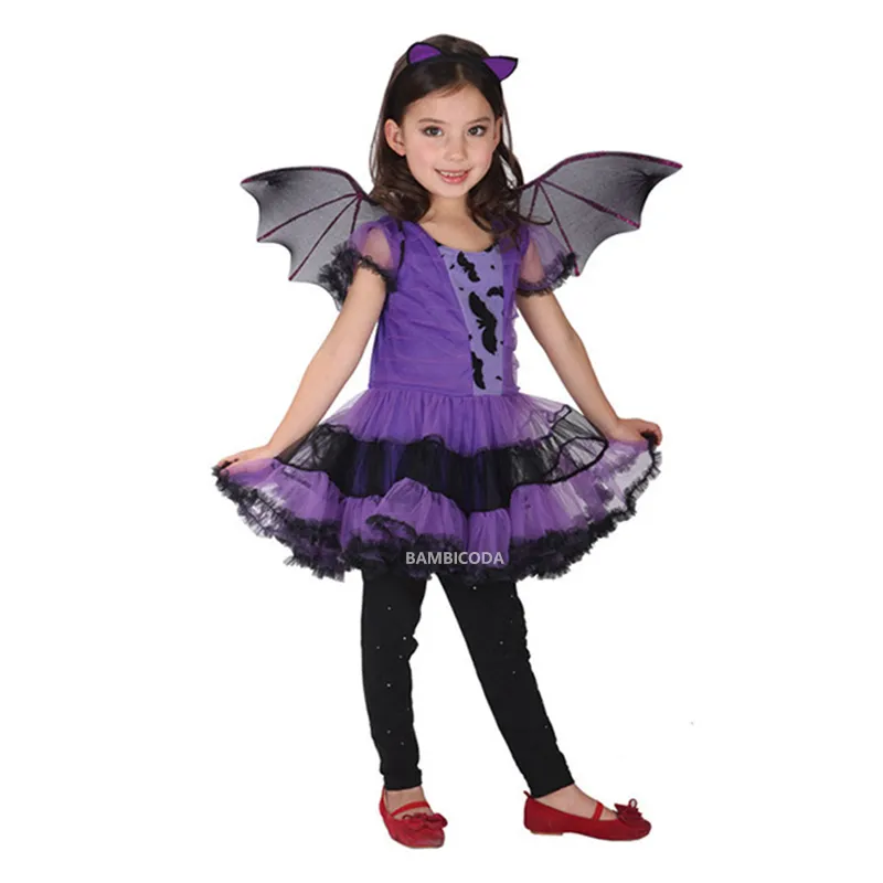 Specjalne okazje Dzieci Halloween Ubrania Dzieci Urodziny Karnawał Fancy Party Pasgue Dypkin Candy Torba Costume Witch Surch Up 220826