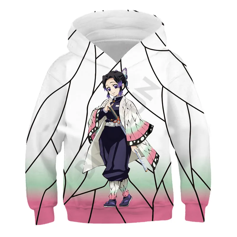 Hoodies Sweatshirts Out The Blade Cartoon 3D Print Children's Sweatshirt Ki 220823