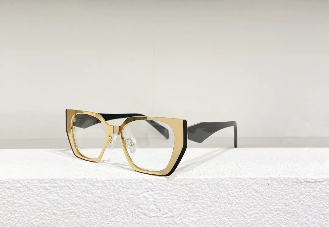 Summer Travel Designer Sunglasses Sun Protection UV400 Glasses Metal Gold Square Frame Sunglass Men's Women's Triangle Aviation Glass PR85WS