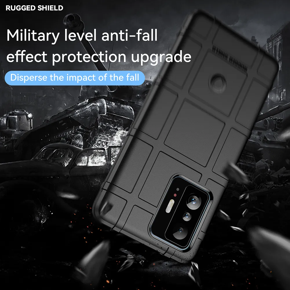 Rugged Silicone Protector Shockproof Cases For Mi 10 Note 10 5g Poco F3 M3 Pro Note 9t Mi 11t Pro Max 5g Rear Cover Deep Coke