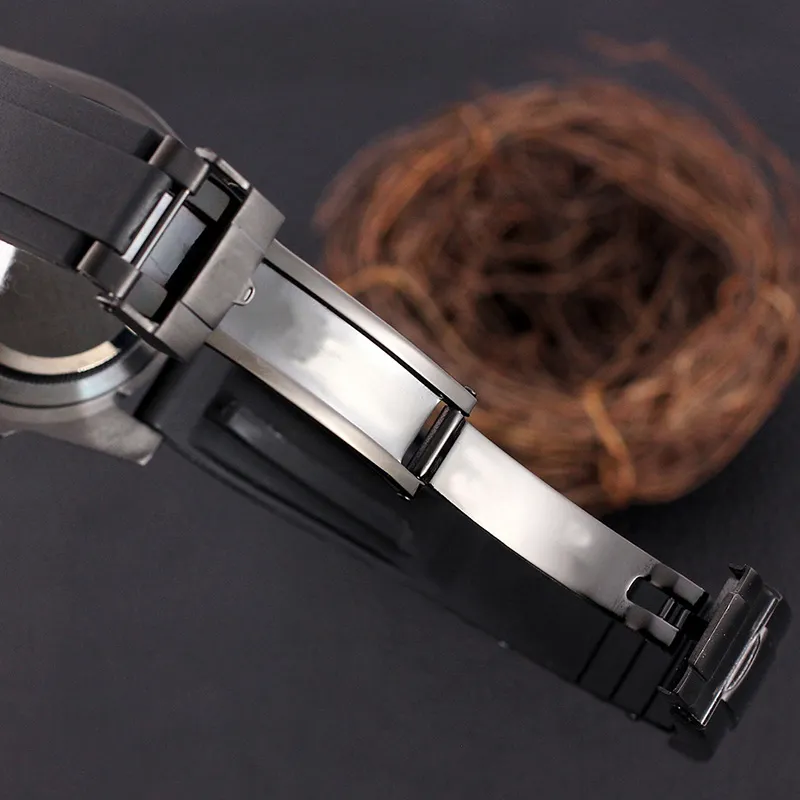 Męskie zegarki automatyczne zegarek mechaniczny 42 mm Ruch na rękę na rękę zwykłe pływanie na rękę Kluczowe klamra Montre de Luxe218l