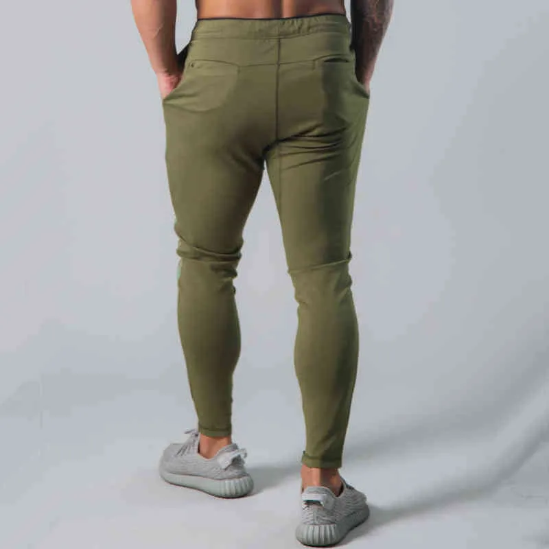 Beiläufige Dünne Hosen Männer Jogger Jogginghose Herbst Laufen Sport Hosen Männlichen Baumwolle Track Hosen Gym Fitness Training Böden G220713