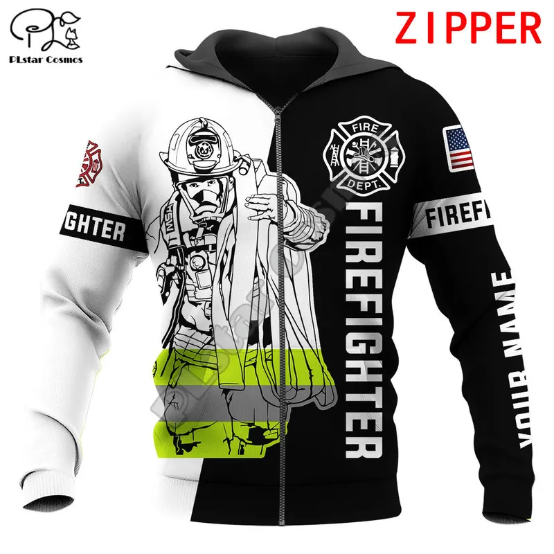 Plstar Cosmos brandmän Brandmän anpassade namn 3D Tryckta hoodies Sweatshirts Zip Hooded For Men Women casual Streetwear F12 220707