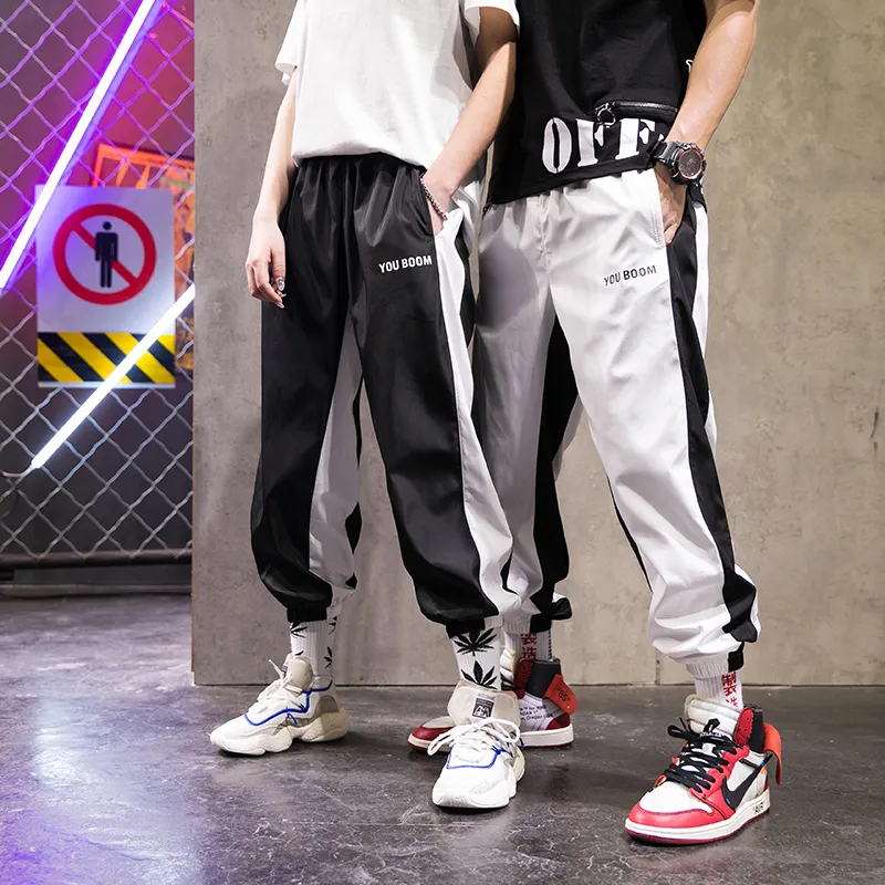 Joggers Anime Imprimer Pantalons de survêtement pour hommes Tendance de la mode Vêtements de sport Adolescent Sarouel Harajuku Coréen Hip Hop Streetwear 220816