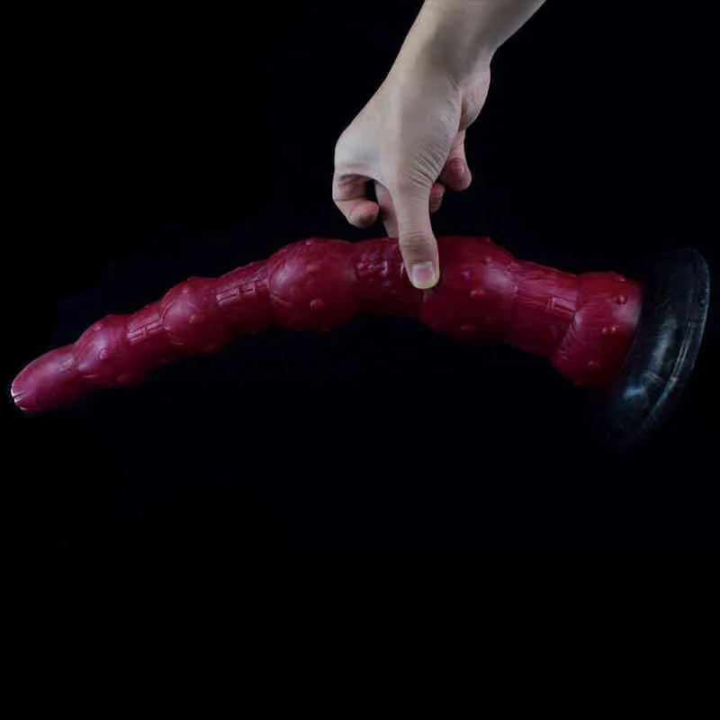 NXY DILDOS Płynna silikonowa skóra to miękcy mężczyźni i kobiety używają grubej długiej podwórki wtyczka analna namiętna masaż dla dorosłych zabawa 03176820326