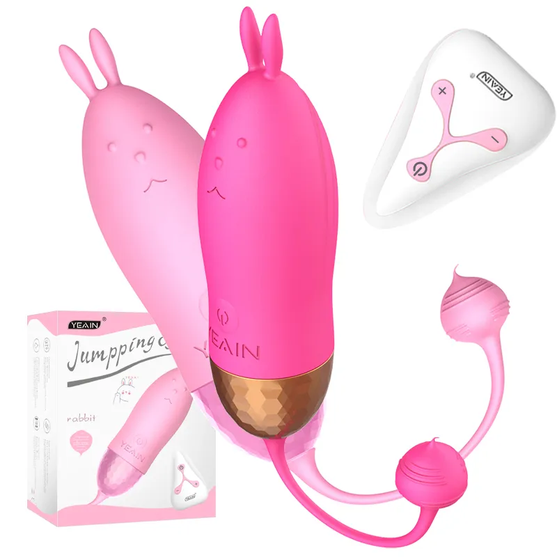Pallottola Vibratore Palla Kegel Telecomando senza fili Uovo vibrante Indossabile Stimolatore clitoride G Spot Clitoride