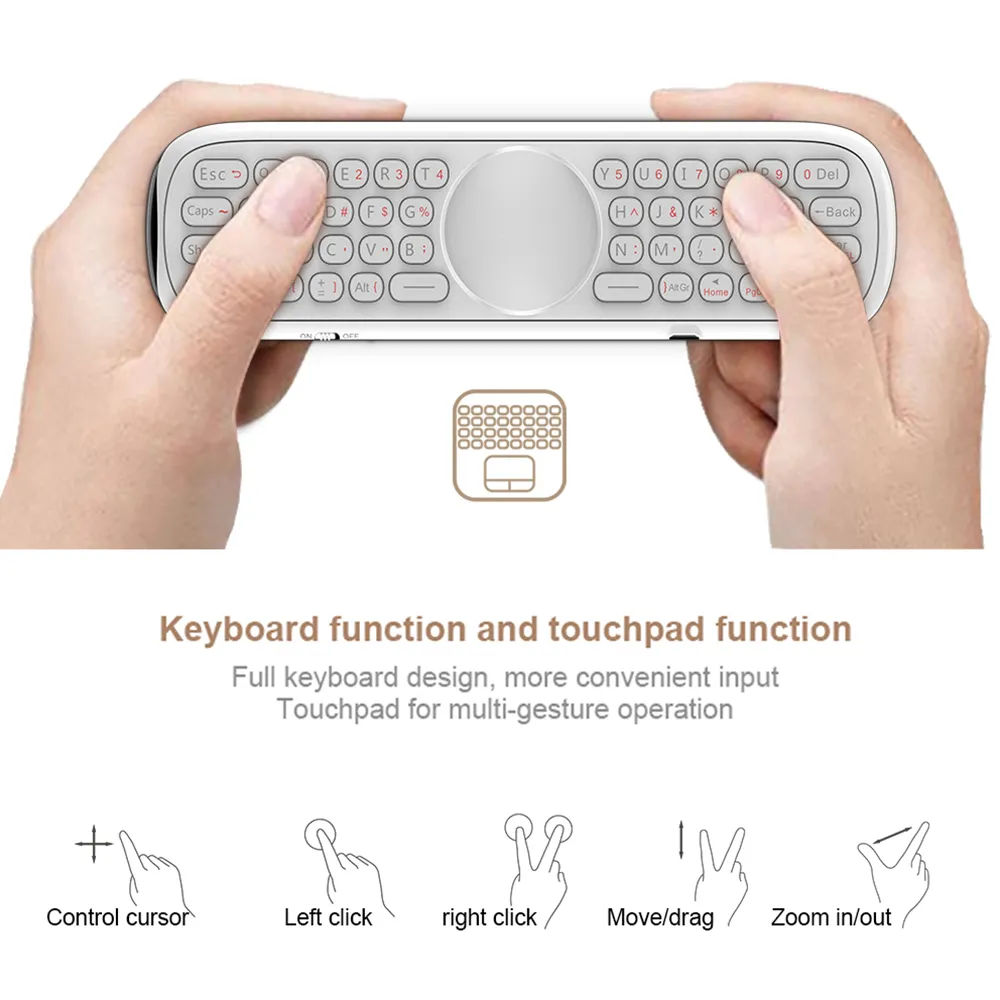 Q40 Voice Remote Control 2.4G trådlöst minitangentbord med IR -lärande luftmusgyros för Android TV -låda H96 Google Assistant W2