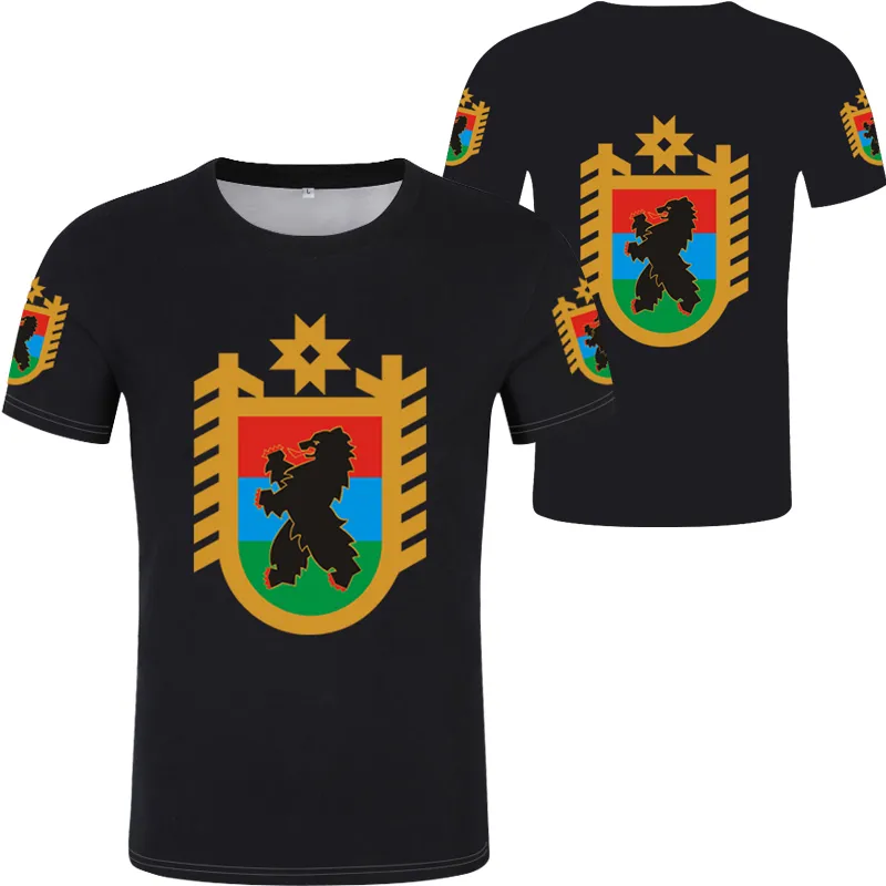 Karelia tshirt gratis skräddarsydd namn nummer karjalan tazavalla t shirt flagga diy ryska ryska rossiya segezha kem kläder 220616