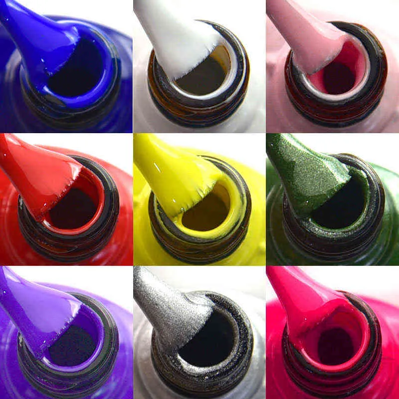NXY Nail Gel Polish Full Coverage Beatuiful Color Glitter Matt Tempered Top Coat Soak Off Manicure 0328