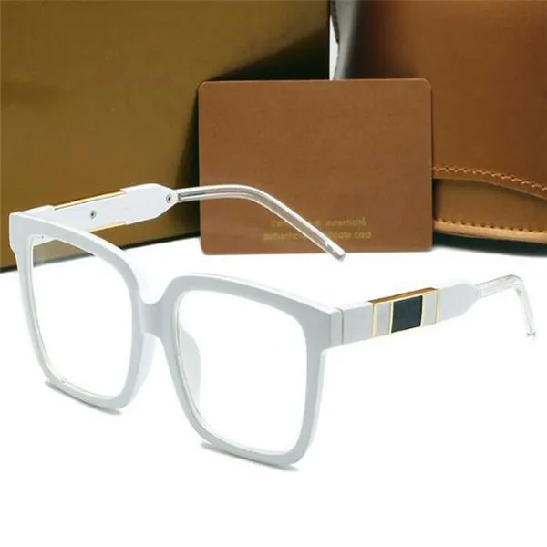 985 Diseñador Carta de lujo Sun Glasses Men y mujeres Tendencia Retro Anti-Glare Glassse y Box194j