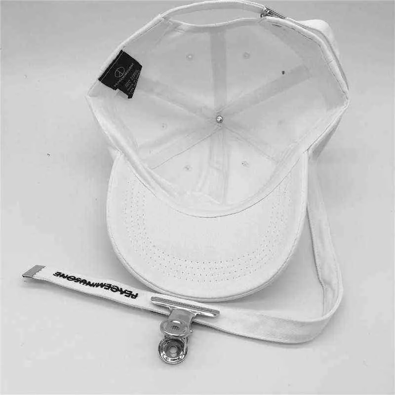 KPOP G Dragon Long Strap Baseball Cap Embroidery Peaceminusone Casual Hat G Dragon Cap Cap Gift for Men Women T22254V