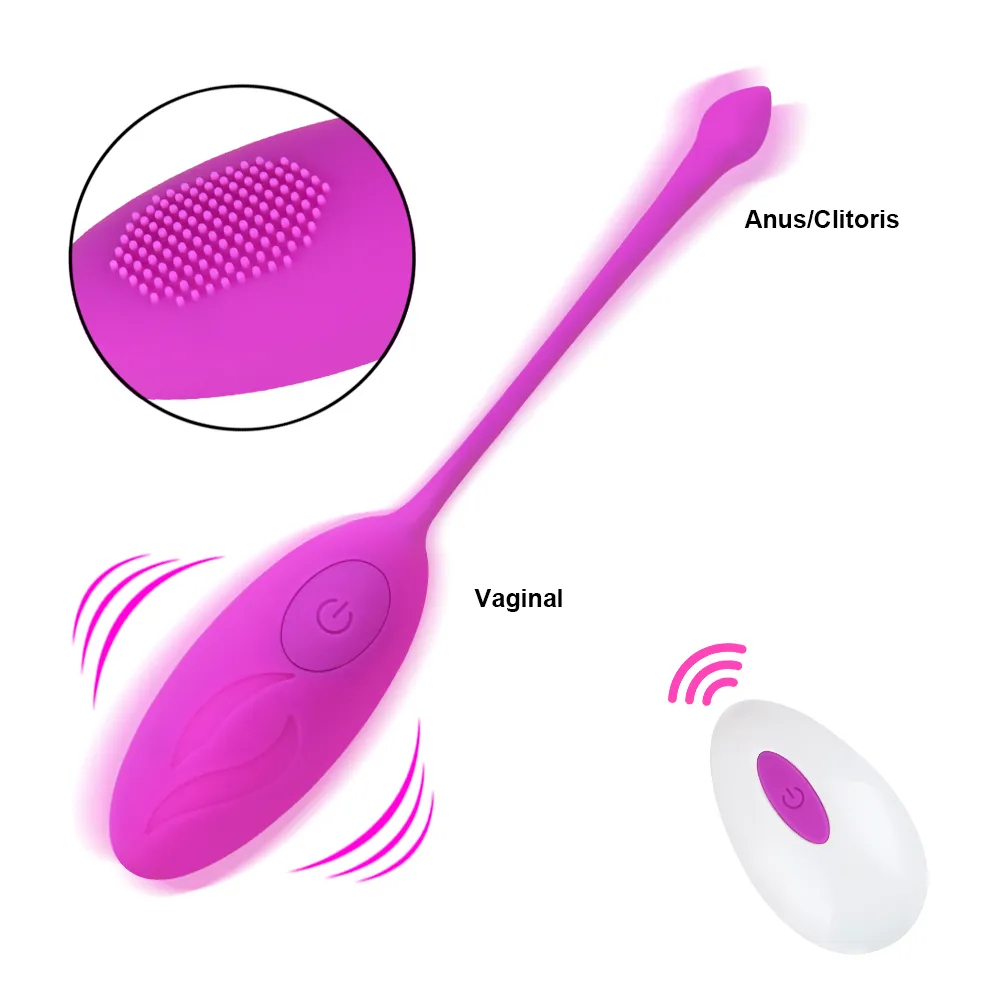 OLO Vagina Vibratore Jumping Egg Telecomando G-Spot Massaggio Clitoride Stimolatore Palla Kegel Vibrante le donne Sexy Shop