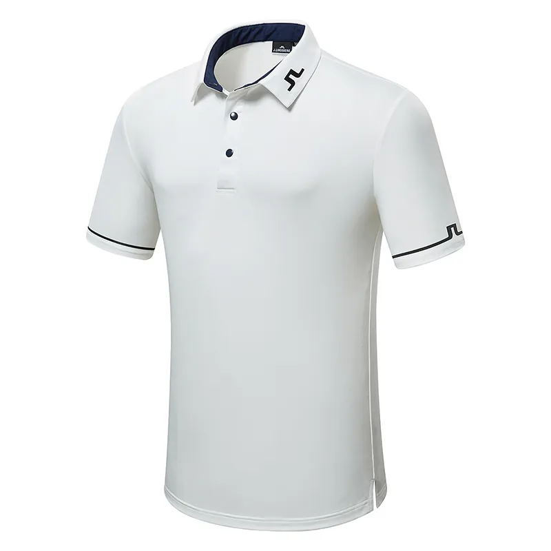 Sommarmän korta ärmar Golf T-skjorta andas JL Sportkläder utomhus Leisure Sports Golf Shirt S-XXL I Choice Free 220623