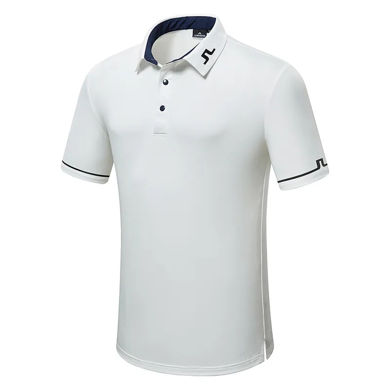 Été hommes manches courtes Golf T-shirt respirant JL vêtements de sport en plein air loisirs sport chemise de golf S-XXL au choix gratuit 220623