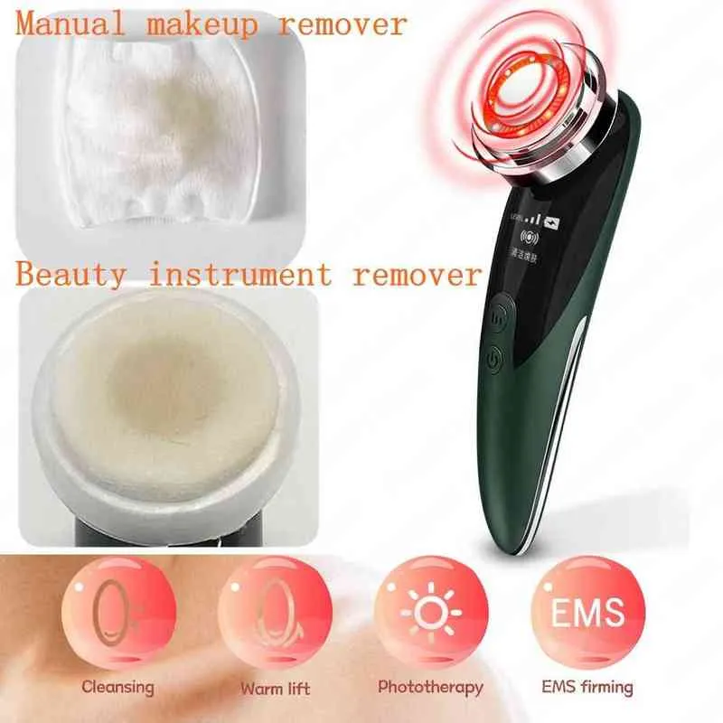 Masseur Facial pour le nettoyage du visage, appareil de beauté, appareils électriques pour femmes, Machine de Massage de la peau, 220512