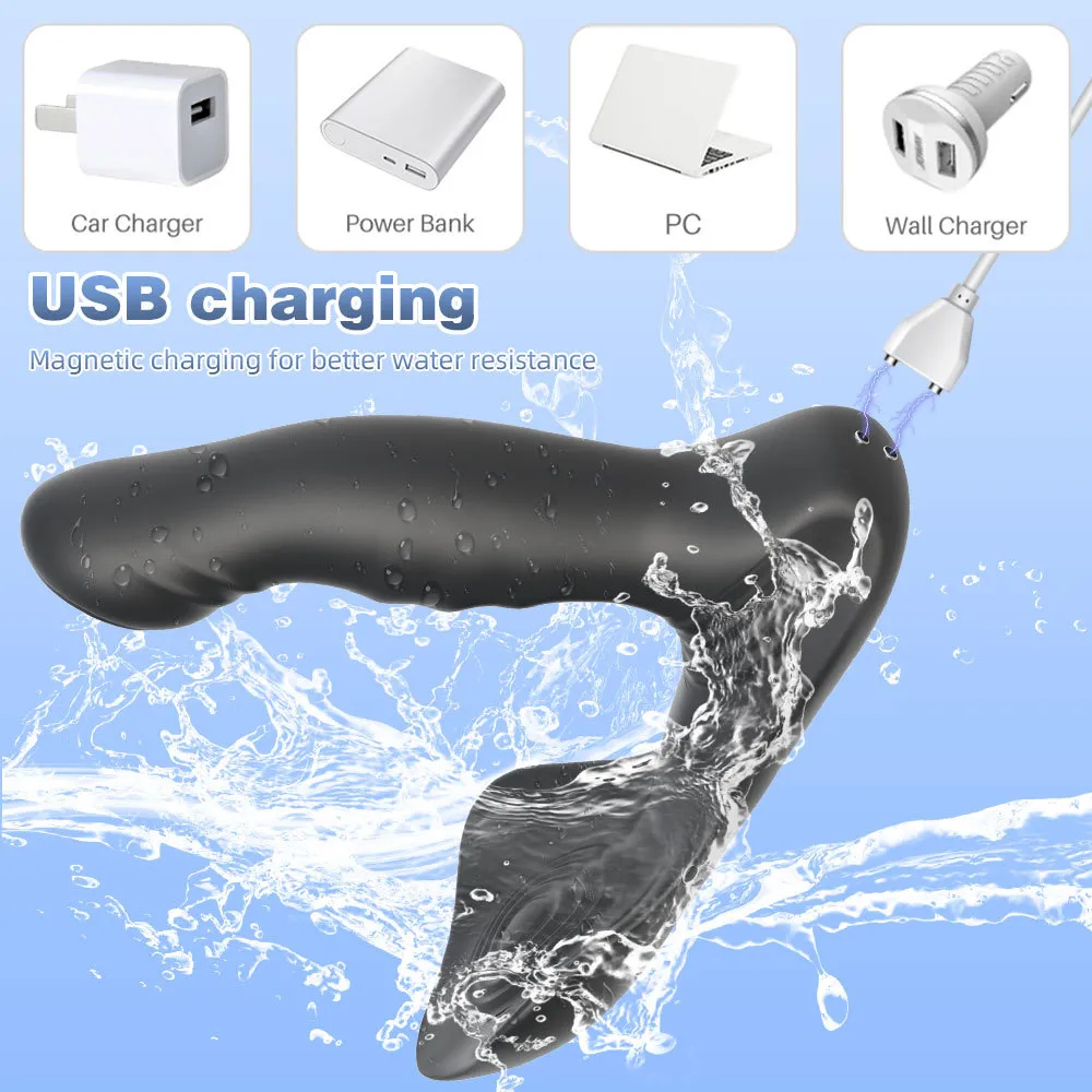 Dual-motor Prostaat Massager Swingende Anale Plug sexy Speelgoed Slimme Verwarming App Controle Mannelijke Masturbator Butt Toys voor Man