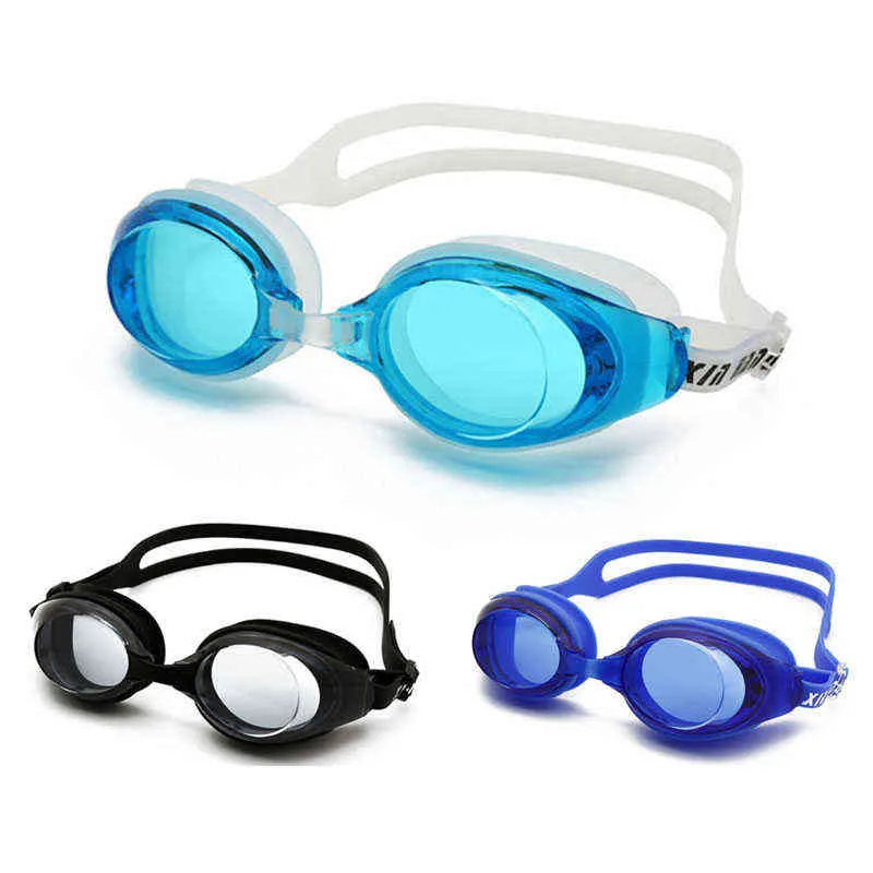 Swimming Glasses Swim Caps Set Silicone Long Hair Women Large Hat Swim Goggles Men Natacion Diving Equipment for Adults Children Y220428