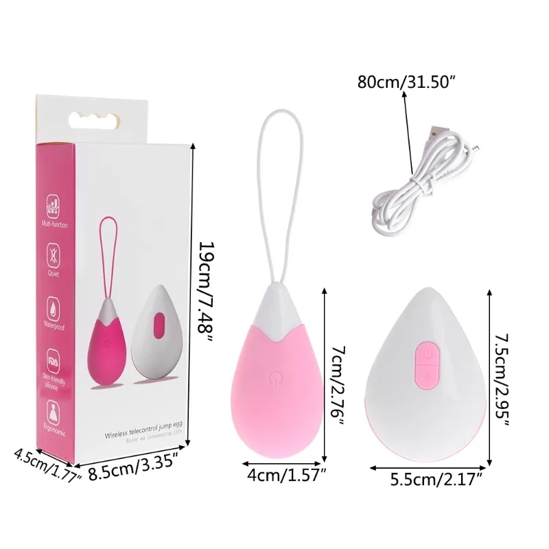 20RF 10 Speed Remote Wireless Control Vibrating Egg Kegel Balls sexy Love Toy Vibrator