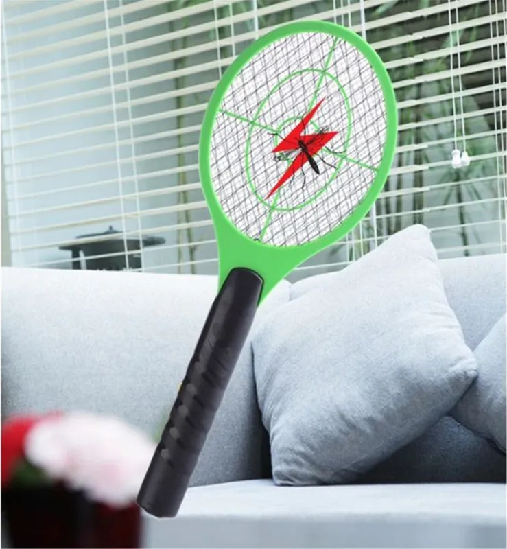 Electric Fly Insect Bug Zapper Bat Racket Swatter Mosquito Wasp Pest Killer Fumigator Repellent Rechargeable durable 220602