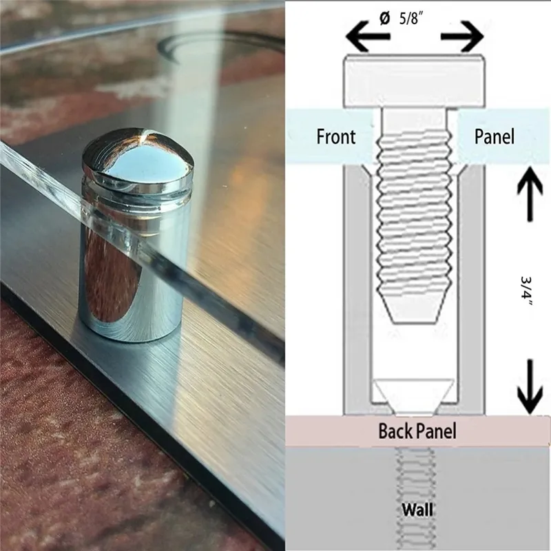 Benutzerdefinierte Acryl Hausnummer Türnummer Zeichen Wohnung Straße Adresse Effekt Glas Vinyl Aufkleber 220706