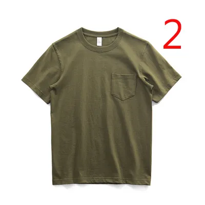 Short-sleeved t-shirt men's middle-aged round neck ice silk half-sleeved silk t-shirt bottoming shirt 220513