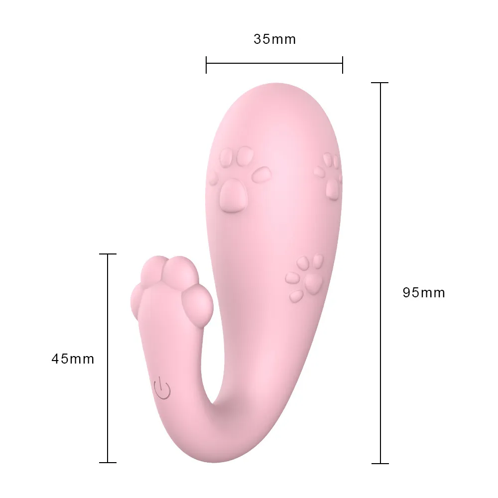 Vibromasseur 8 fréquences Massage point G Silicone APP sans fil Télécommande Bluetooth Connecter des jouets sexy pour les femmes