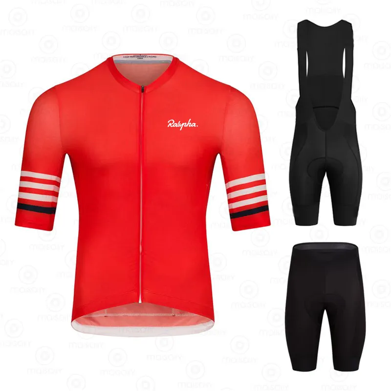 Conjunto de camisa de ciclismo de verão Ralvpha manga curta Maillot Ropa Ciclismo respirável roupa de bicicleta de secagem rápida roupas de ciclismo MTB 220518