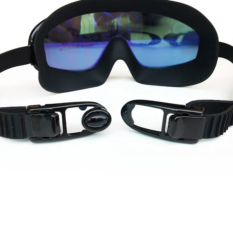 クジラプロフェッショナル水泳防水ソフトシリコンメガネ水泳眼鏡防曇 UV 男性用ゴーグル 220409