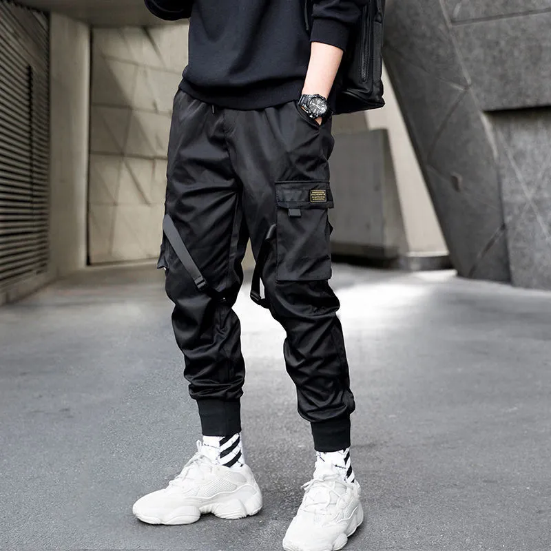 Men's Pants Harajuku Fashion Mens Trousers Hip Hop Clothing Streetwear High Street Cargo Plaid for Male Joggers Harem Sweatpants 220826