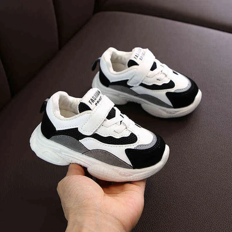 2020 Nouveau Mesh Sport Casual Chaussures Pour Enfants Tout-petits Chaussures De Mode Enfant Bébé Petites Filles Garçons Baskets Taille 1 2 3 4 5 6 Ans G220517