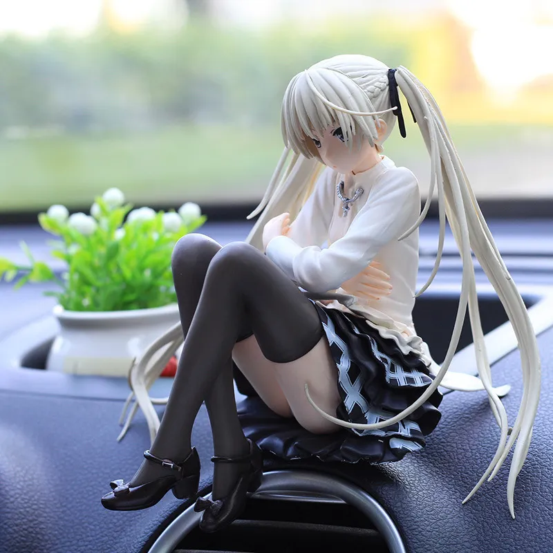 Kasugano Sora Ornamenti auto Yosuga No Action Figure Anime Host Computer Chassis Decor Toys 220809